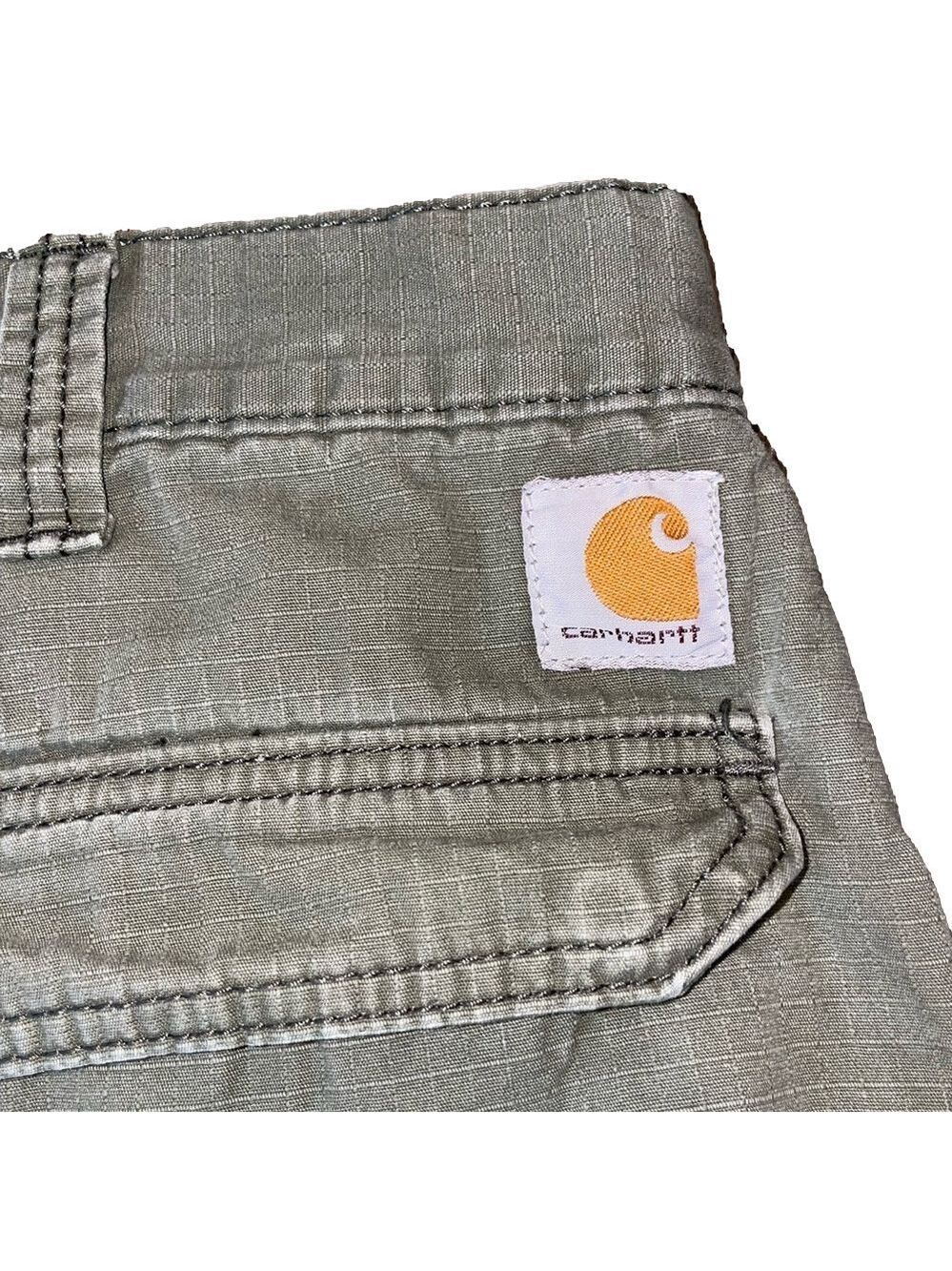 Carhartt Ripstop Shorts Men Size 40 Workwear Relaxed Baggy - Picture 3 of 11